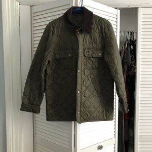 Men’s Barbour quilted jacket